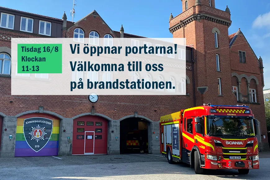 öppnar portarna