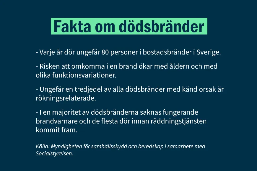 Fakta om dödsbränder